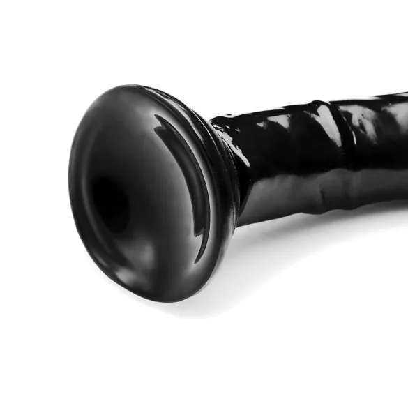 Hosed Anal Snake 19 - analni dildo s priseskom - črna