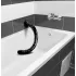 Hosed Anal Snake 19 - analni dildo s priseskom - črna