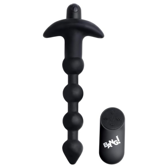 Bang! - akumulatorski analni vibrator (črn)
