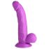 XR Brands POP - prisesek z modom, dildo z moda - 19 cm (vijolično)