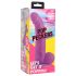 XR Brands POP - prisesek z modom, dildo z moda - 19 cm (vijolično)
