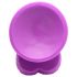 XR Brands POP - prisesek z modom, dildo z moda - 19 cm (vijolično)