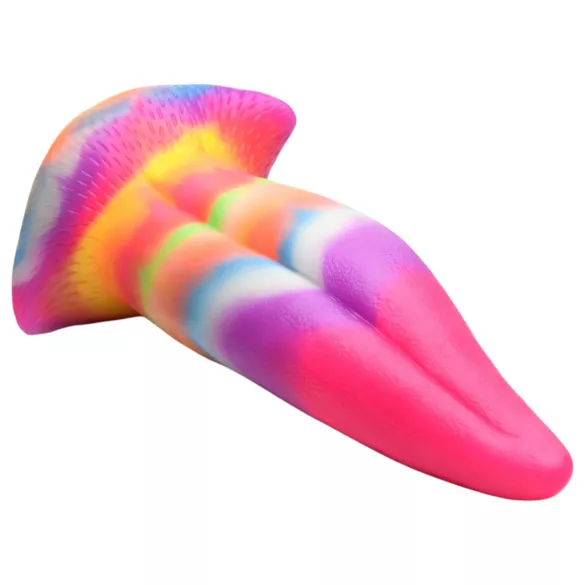 Creature Cocks Tongue - dildo - svetleči silikon - 21 cm