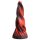 Creature Cocks Hell Kiss - zaviti silikonski dildo - 19 cm (rdeč)