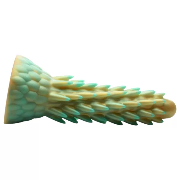 Creature Cocks - dinozavrski dildo - silikonski - 20 cm - zelen