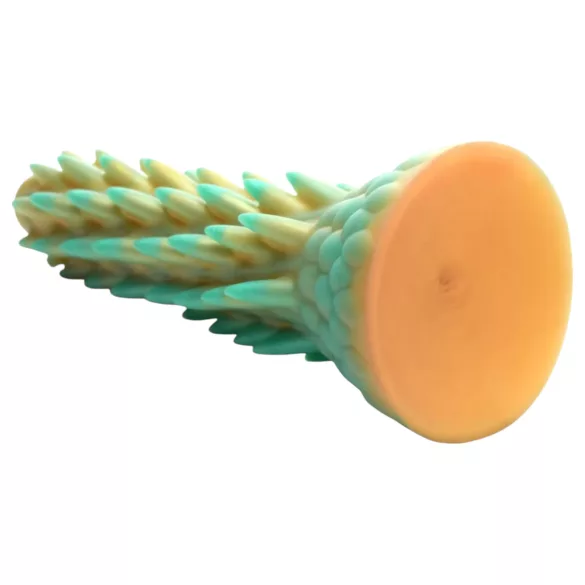 Creature Cocks - dinozavrski dildo - silikonski - 20 cm - zelen