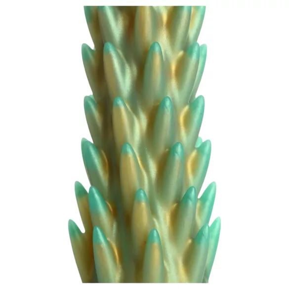 Creature Cocks - dinozavrski dildo - silikonski - 20 cm - zelen