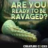 Creature Cocks - dinozavrski dildo - silikonski - 20 cm - zelen