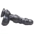 XR Brands Cyborg cock - potisni vibrator za penis - daljinski upravljalnik