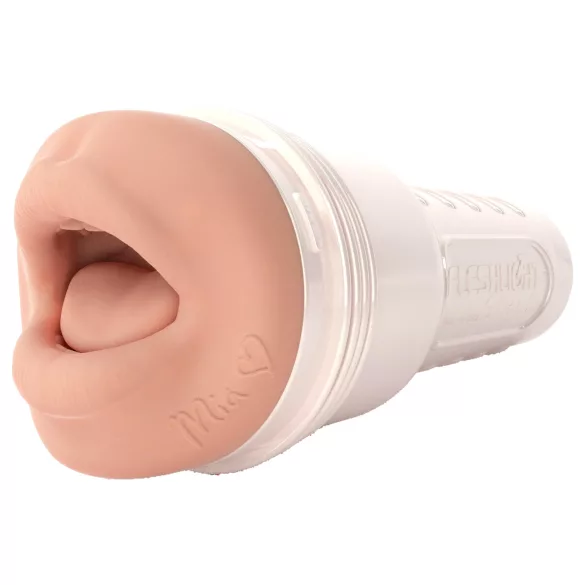 Fleshlight Mia Malkova - ustni masturbator - realistični - natur