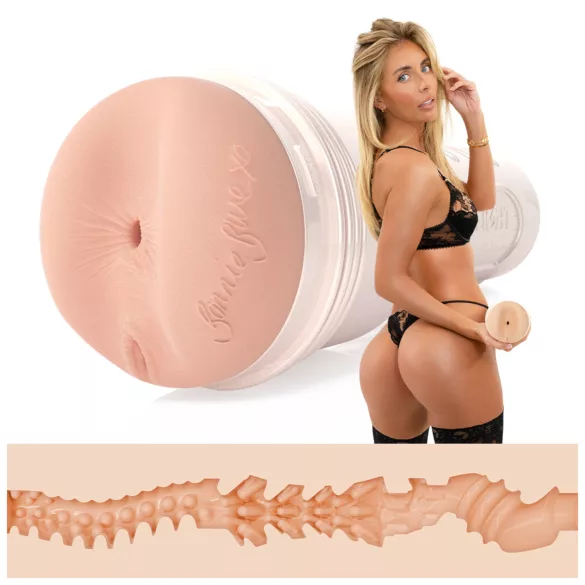Fleshlight Bonnie Blue Zero - masturbator za zadnjico (naraven)