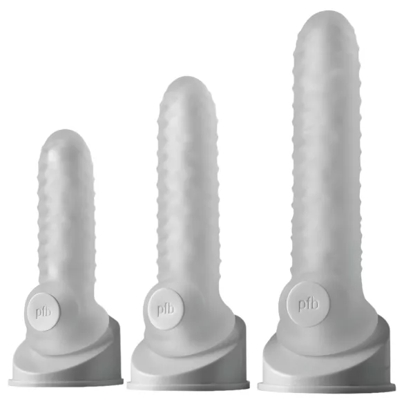 Perfect Fit - Fat Boy Checker Box - penisni tulec (17 cm, bel)