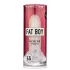 Perfect Fit - Fat Boy Micro Ribbed - kondom za penis (15 cm, bel)