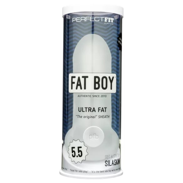 Perfect Fit - Fat Boy Original Ultra Fat - penisna proteza (15 cm, bela)
