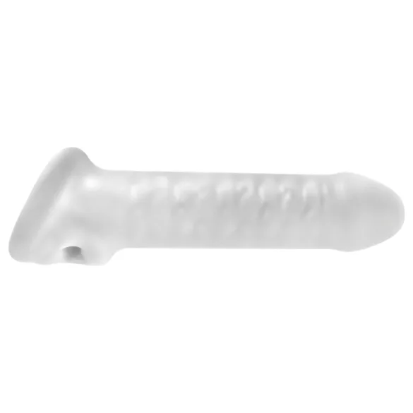 Perfect Fit - Fat Boy Thin - nastavek za penis (17 cm, bel)