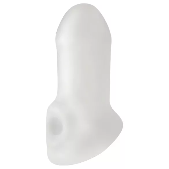 Perfect Fit - Fat Boy Thin - kondom za penis (10 cm, bel)