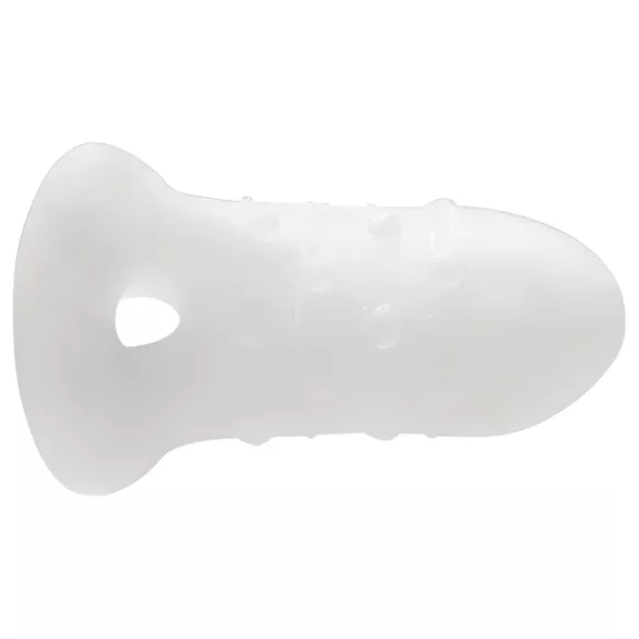 Perfect Fit - Fat Boy Thin - kondom za penis (10 cm, bel)