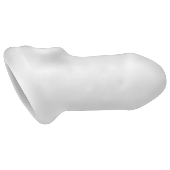 Perfect Fit - Fat Boy Thin - kondom za penis (10 cm, bel)
