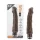 Dr. Skin Vibe No.6 - realistični vibrator - rjav