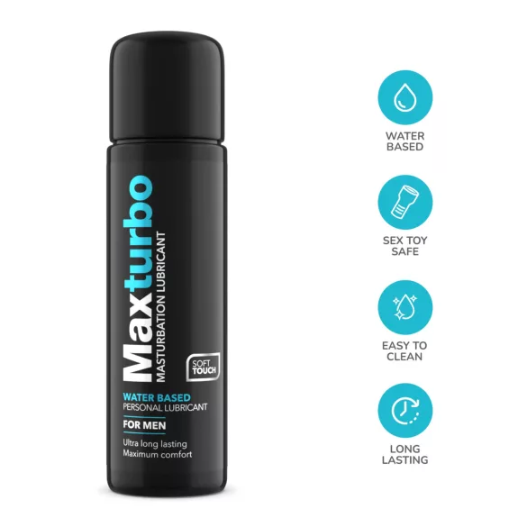 Intimateline MaxTurbo - vodni lubrikant za moške (100 ml)