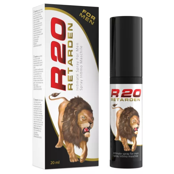 Intimateline R20 - hladilni sprej za odlašanje za moške (20 ml)