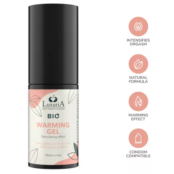 Intimateline Luxuria BIO - grelni vzburjevalni gel za ženske (30 ml)