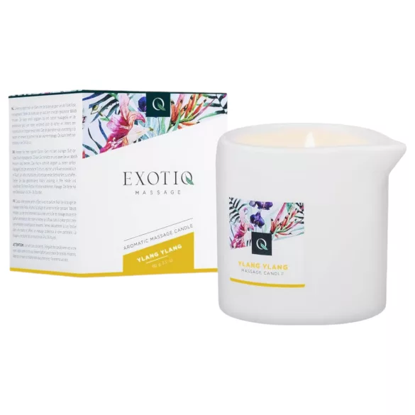 Exotiq - masažna sveča z vonjem ylang ylang - 60g