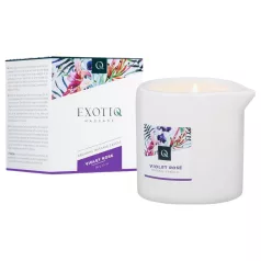 Exotiq Violet Rose - masažna sveča (60 g)
