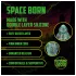 Au! Space Born - silikonski analni čep (zeleno‑črn)