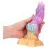 Au! Rainbow Invader - silikonski fantazijski dildo (mavrični)