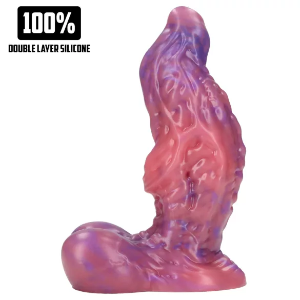 Au! Galactic Ravager - silikonski fantazijski dildo (vijoličen)