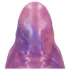 Au! Galactic Ravager - silikonski fantazijski dildo (vijoličen)