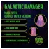 Au! Galactic Ravager - silikonski fantazijski dildo (vijoličen)