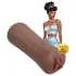 XKIN Beauty Queen Lulu - realističen umetni vagina masturbator (temno naraven)