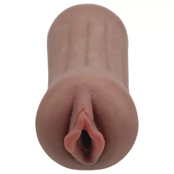 XKIN Beauty Queen Lulu - realističen umetni vagina masturbator (temno naraven)