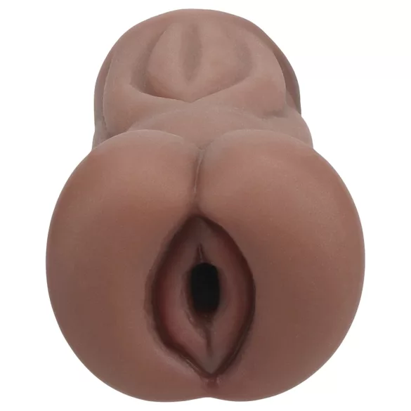 XKIN Poredna medicinska sestra Riley - realističen masturbator v obliki vagine (temno naraven)