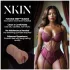 XKIN Next Door Amani - realistični umetni vagina masturbator (temna naravna)