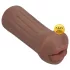 XKIN - umetna vagina masturbator - S (temna naravna barva)