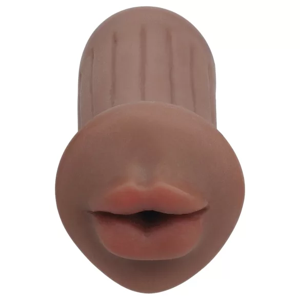 XKIN - umetna vagina masturbator - S (temna naravna barva)