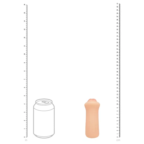 XKIN - realistični umetni vagina masturbator - S (naravna barva)