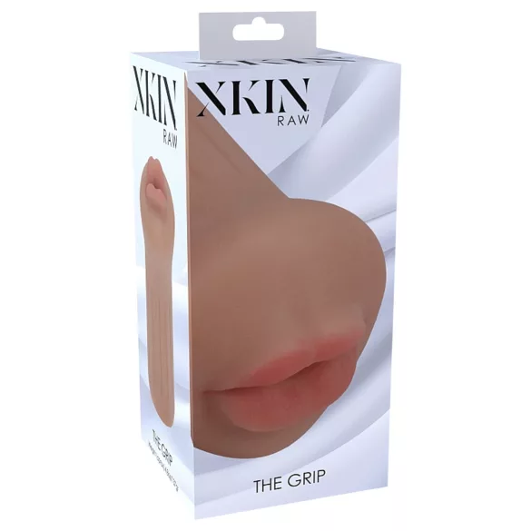 XKIN - umetna vagina masturbator - S (temno naravna)