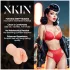 XKIN Greaser Girl Misty - realistična umetna vagina masturbator (naravna barva)