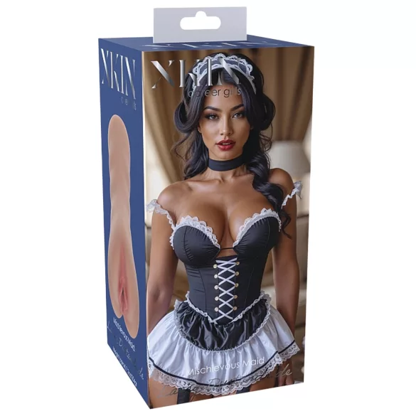 XKIN Maid Lacey - realistična umetna vagina masturbator (naravna barva)