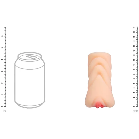 XKIN Teacher gospa Jenny - realistični umetni vagina masturbator (naravna barva)