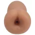 XKIN - realistični masturbator v obliki zadnjice - M (temna naravna barva)