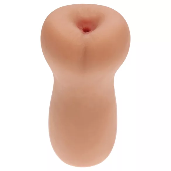 XKIN - realistični masturbator v obliki zadnjice - M (temna naravna barva)