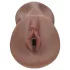 XKIN Cheerleader Cherry - realistična umetna vagina masturbator (temna naravna barva)