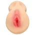 XKIN natakarski masturbator Sasha Slippernip - realistična umetna vagina (naravna barva)