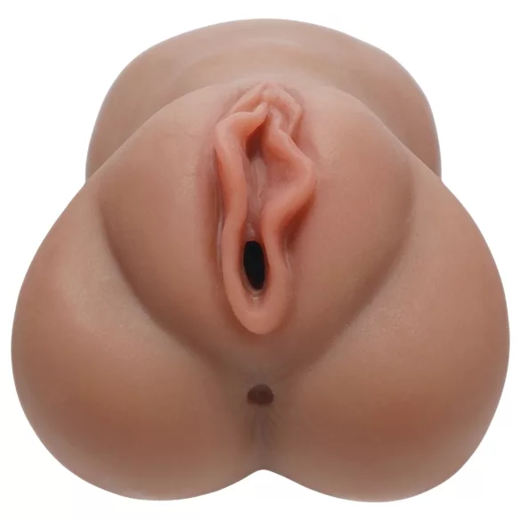 XKIN - realistična umetna vagina - L (temno naravna)