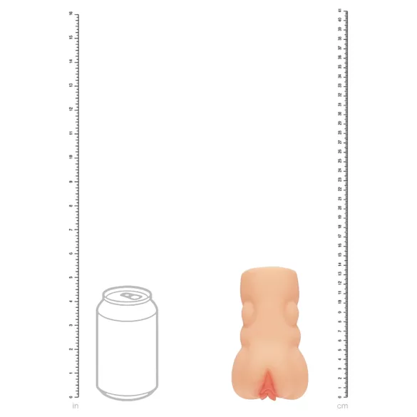 XKIN - realistična umetna vagina masturbator - L (naravna)
